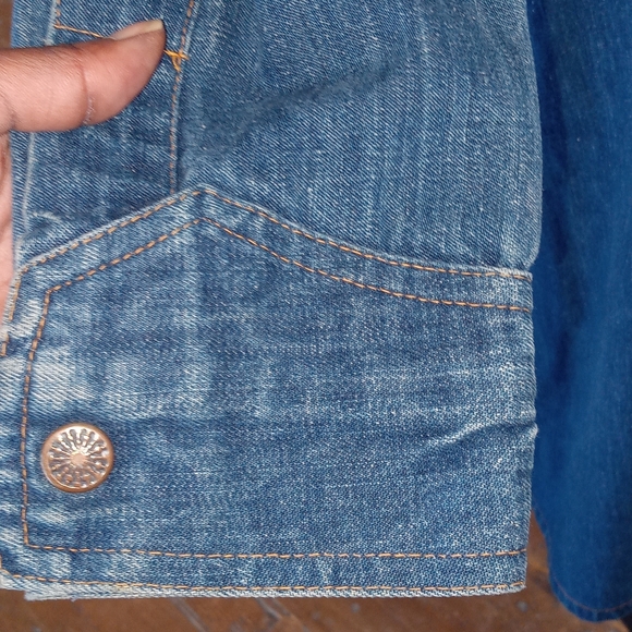 Vintage denim dress - Picture 10 of 14